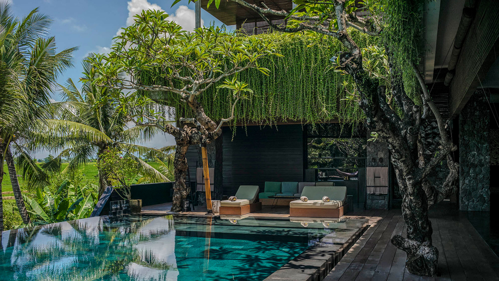 Villa Mana - Poolside lounge